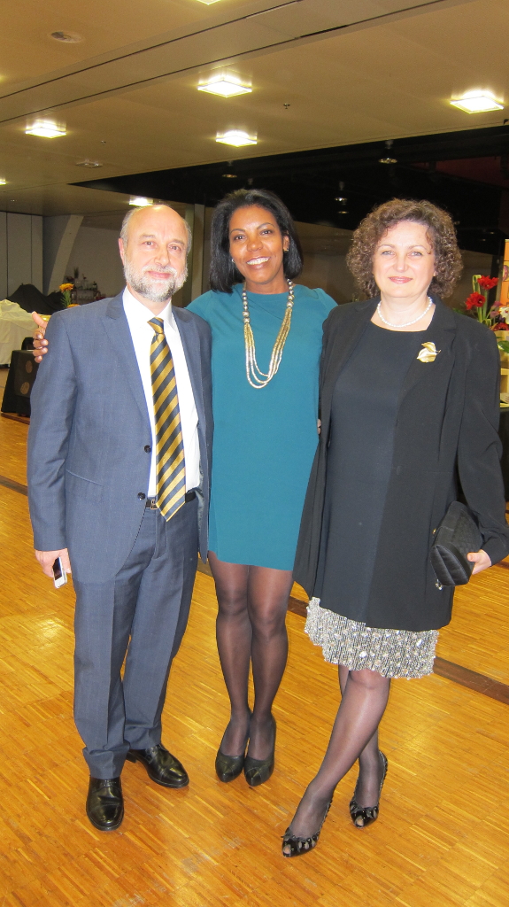 Avec Patrizia Arvieri et mari