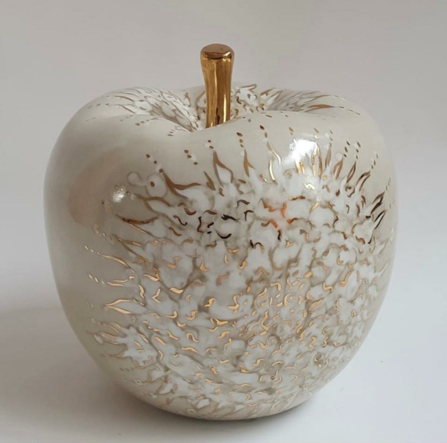 Pomme Grande Flammes Beiges